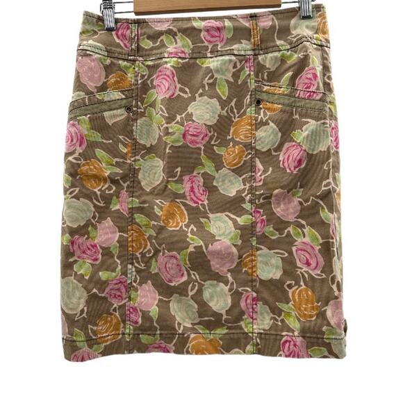 Anthropologie Dresses & Skirts - Vintage Anthropologie Hei Hei Sidewalk Garden Floral Print Pencil‎ Skirt Size 4